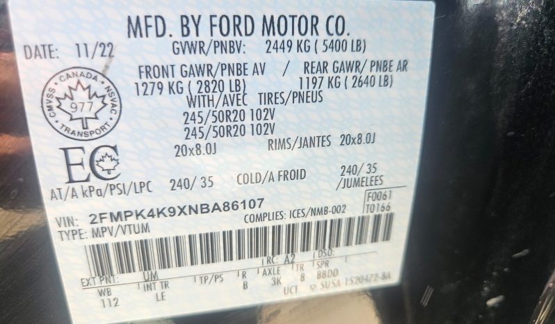 2022 Ford Edge Titanium AWD SUNROOF /CERTIFIED /FINANCE ME! full