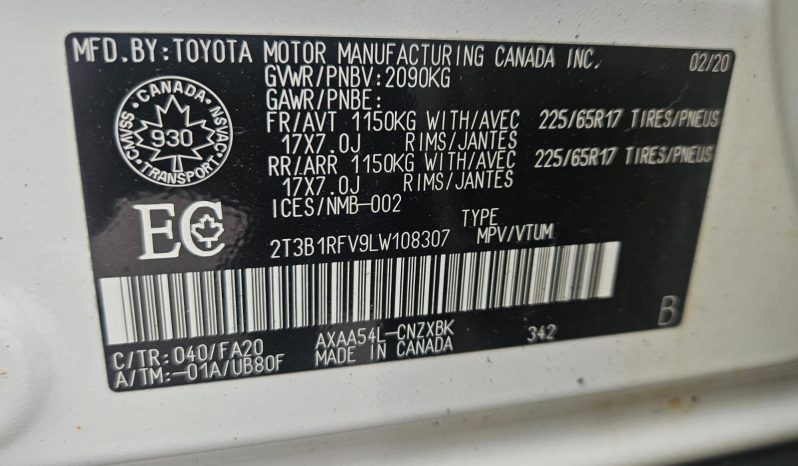 2020 Toyota RAV4 LE AWD Certified /FINANCE ME full